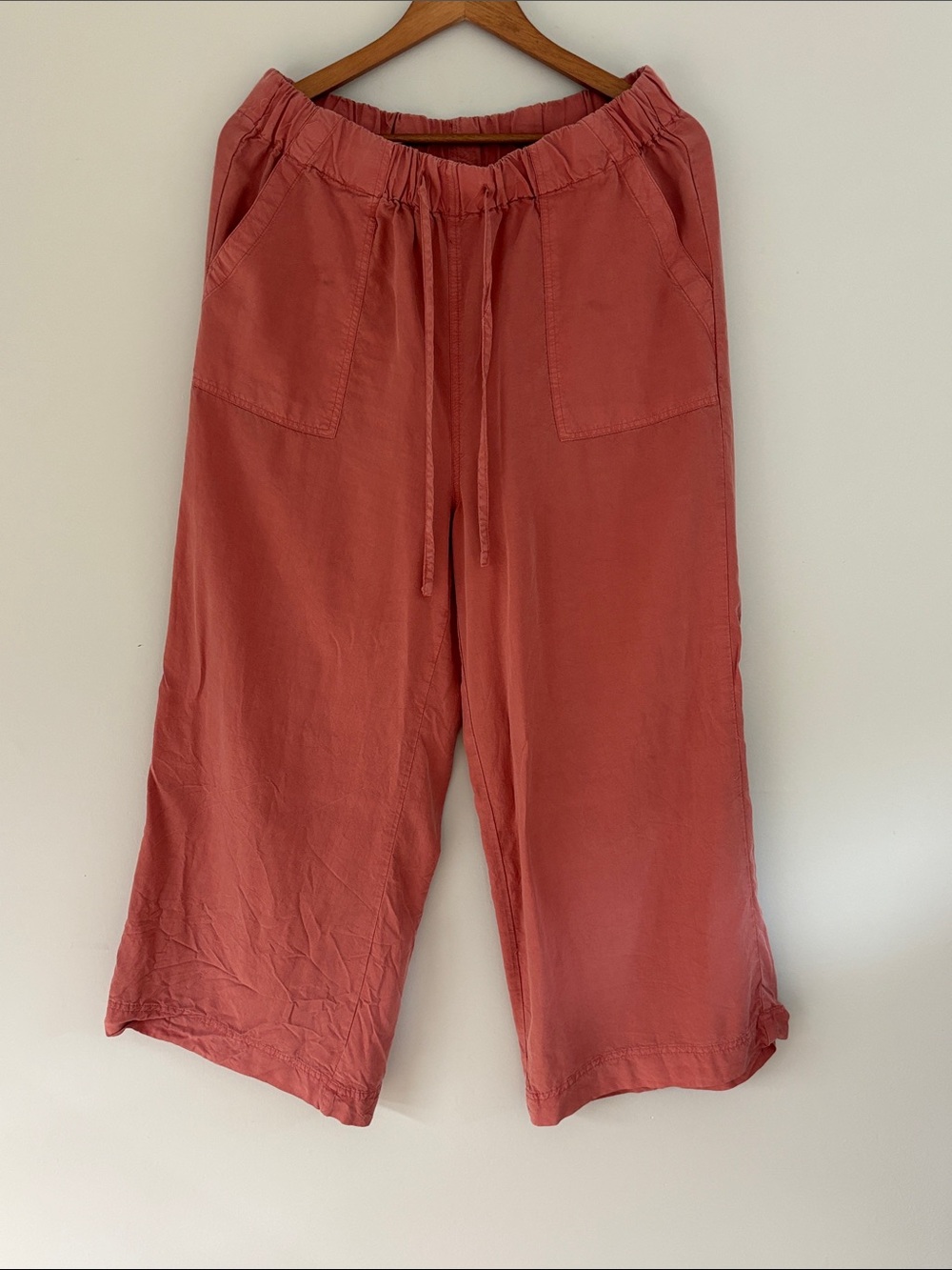 Thread & Supply Women’s Drawstring Wide-Leg Pants Large